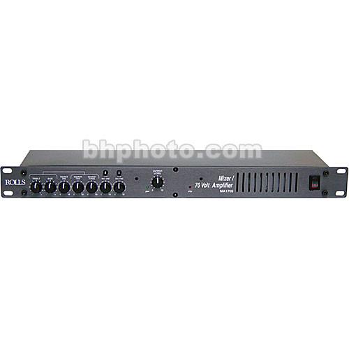 Rolls  MA1705 5-Input Mixer/Amplifier MA1705, Rolls, MA1705, 5-Input, Mixer/Amplifier, MA1705, Video