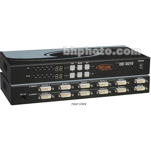 RTcom USA DD-D210 DVI Distribution Amplifier DD-D210, RTcom, USA, DD-D210, DVI, Distribution, Amplifier, DD-D210,