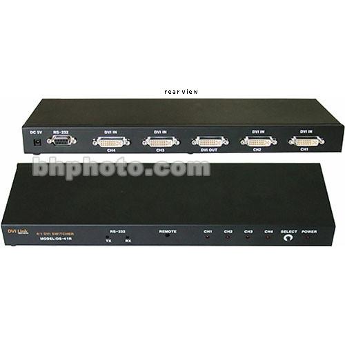 RTcom USA  DS-41R 4:1 DVI Switcher DS-41R