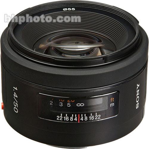 Sony 50mm f/1.4 Alpha A-Mount Standard Prime Lens SAL50F14, Sony, 50mm, f/1.4, Alpha, A-Mount, Standard, Prime, Lens, SAL50F14,