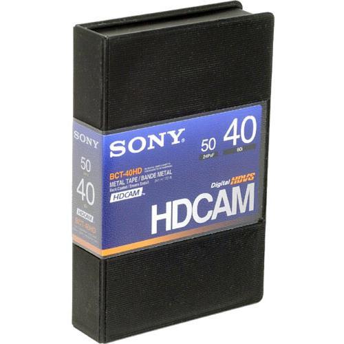 Sony BCT-40HD/2 HDCAM Videocassette, Small BCT40HD/2, Sony, BCT-40HD/2, HDCAM, Videocassette, Small, BCT40HD/2,