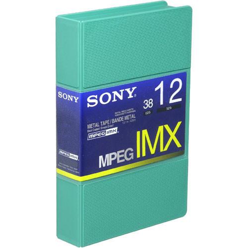 Sony BCT12MX MPEG IMX Video Cassette, Small BCT12MX