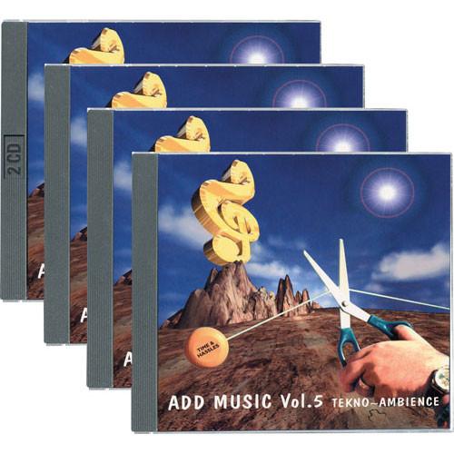 Sound Ideas Sample CD: Add Music - 5 CD Audio SS-ADDMUSIC