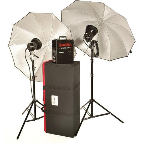 Speedotron Explorer 1500 Portable Lighting Kit with 2 850550, Speedotron, Explorer, 1500, Portable, Lighting, Kit, with, 2, 850550,