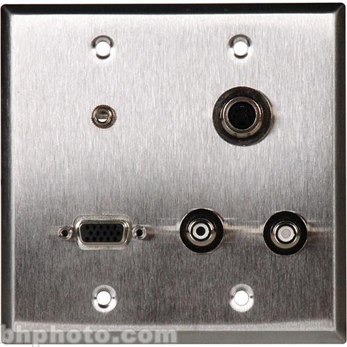 TecNec  WPL-2124 2-Gang Wall Plate WPL-2124