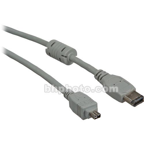 VITEC FireWire 4-pin to 6-pin DV Cable - 4' (1.22 m), VITEC, FireWire, 4-pin, to, 6-pin, DV, Cable, 4', 1.22, m,