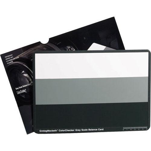 X-Rite  ColorChecker Gray Scale Card M50103, X-Rite, ColorChecker, Gray, Scale, Card, M50103, Video