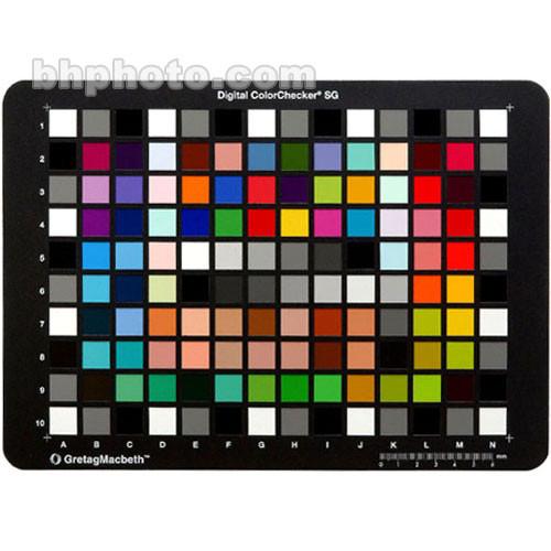 X-Rite  Digital ColorChecker SG Card MSDCCSG