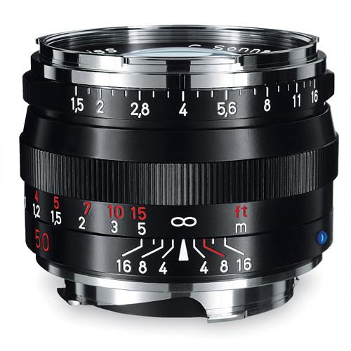 Zeiss  50mm f/1.5 ZM Lens - Black 1407-218