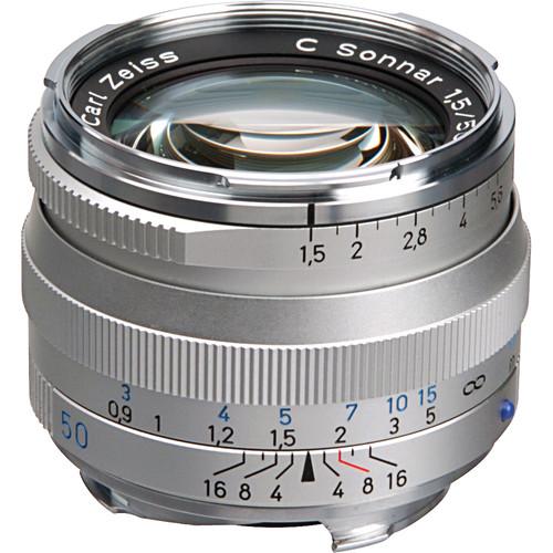 Zeiss  50mm f/1.5 ZM Lens - Silver 1407-067, Zeiss, 50mm, f/1.5, ZM, Lens, Silver, 1407-067, Video