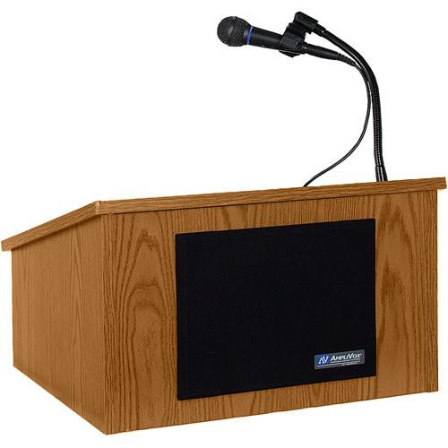 AmpliVox Sound Systems Wireless Tabletop Lectern SW250-OK-HH