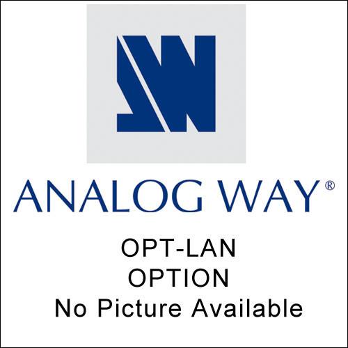 Analog Way OPT-LAN Optional TCP/IP Interface - for OCTO OPT-LAN, Analog, Way, OPT-LAN, Optional, TCP/IP, Interface, OCTO, OPT-LAN