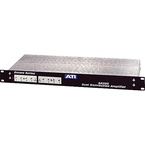 ATI Audio Inc DA208 - Dual 1x4 Distribution Amplifier DA208, ATI, Audio, Inc, DA208, Dual, 1x4, Distribution, Amplifier, DA208,