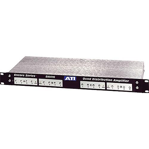 ATI Audio Inc DA416 - Quad 1x4 Distribution Amplifier DA416, ATI, Audio, Inc, DA416, Quad, 1x4, Distribution, Amplifier, DA416,
