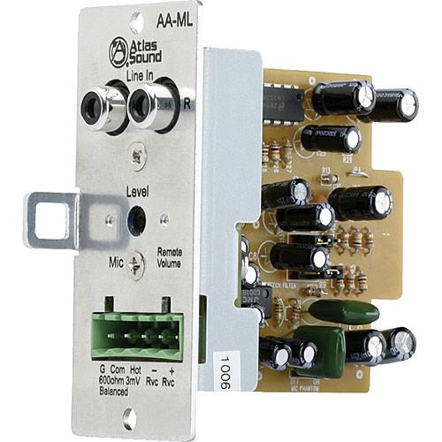 Atlas Sound AA-ML - Mic/Line Input Module with Volume AA-ML
