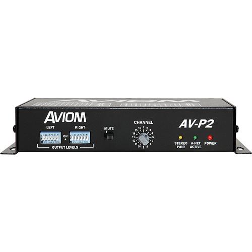 Aviom AV-P2 Two-Channel Output Module for Pro16 A-Net AV-P2