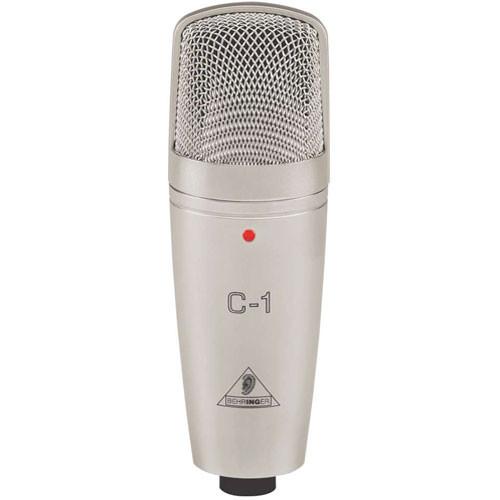 Behringer  C-1 Studio Condenser Microphone C1/B, Behringer, C-1, Studio, Condenser, Microphone, C1/B, Video