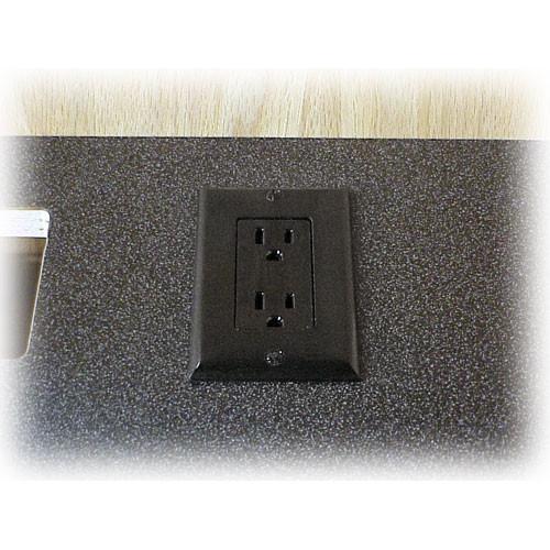 BEI Audio Visual Products AC Outlet in the Work Surface 5115002