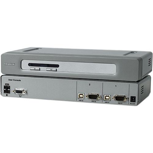Belkin 2-Port OmniView Secure KVM Switch - USB F1DN102U