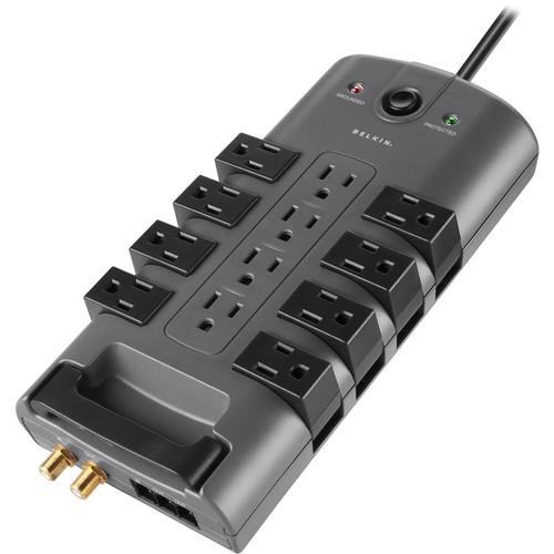 Belkin BP112230-08 PivotPlug 12-Outlet Surge BP112230-08