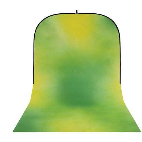 Botero #012 Super Collapsible Background (8x16', Green, Yellow)