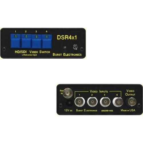 Burst Electronics DSR4x1 SD/HD-SDI Switcher DSR4X1, Burst, Electronics, DSR4x1, SD/HD-SDI, Switcher, DSR4X1,