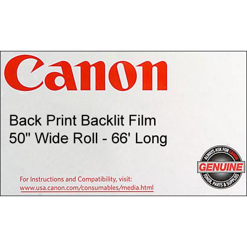 Canon Back Print Backlit Film - 50
