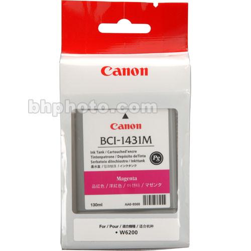Canon BCI-1431M Magenta Ink Tank (130 ml) 8971A001, Canon, BCI-1431M, Magenta, Ink, Tank, 130, ml, 8971A001,