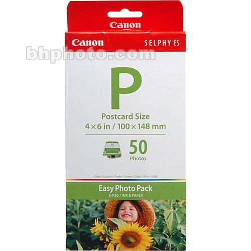 Canon EP-50 Postcard Size Easy Photo Pack 1247B001