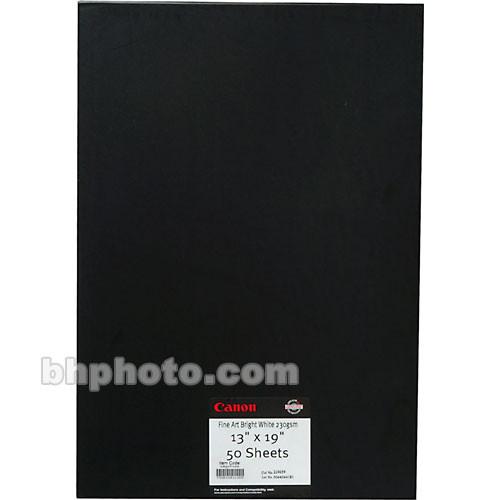 Canon Fine Art Bright White Paper (Matte, 230gsm) - 0850V066