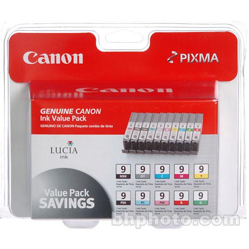 Canon  LUCIA PGI-9 Ink Cartridge 10-Pack 1033B005, Canon, LUCIA, PGI-9, Ink, Cartridge, 10-Pack, 1033B005, Video