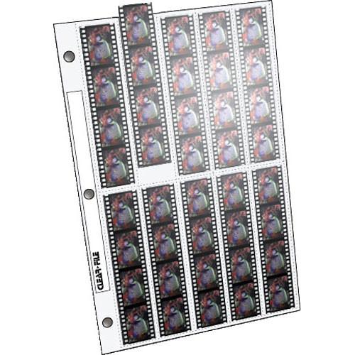 ClearFile Archival Plus Negative Page, 35mm, 10-Strips 100025B