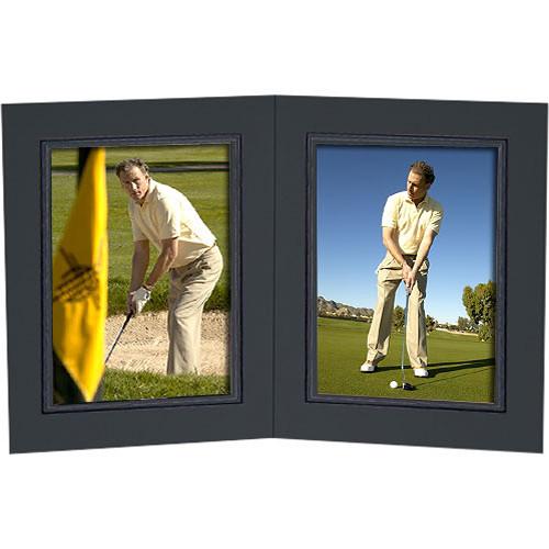 Collector's Gallery Black Double View Portrait Folder PF5202-45