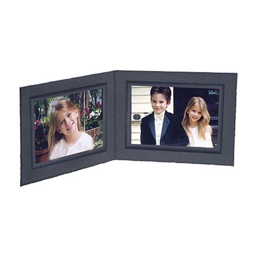 Collector's Gallery Black Double View Portrait Folder PF5202-75