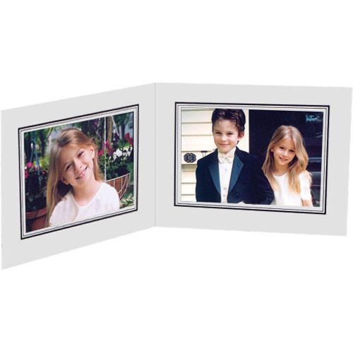 Collector's Gallery White Double View Portrait Folder PF5212-75, Collector's, Gallery, White, Double, View, Portrait, Folder, PF5212-75