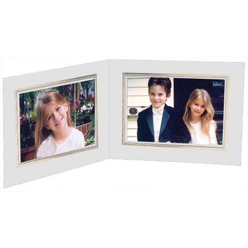 Collector's Gallery White Double View Portrait Folder PF5512-75, Collector's, Gallery, White, Double, View, Portrait, Folder, PF5512-75