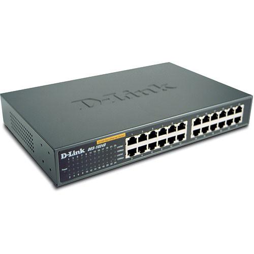 D-Link 24-Port 10/100 Mbps Ethernet Rackmount Switch DES-1024D, D-Link, 24-Port, 10/100, Mbps, Ethernet, Rackmount, Switch, DES-1024D