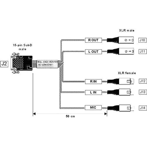 Digigram VX222HR-Mic Balanced Analog I/O Replacement SC157300201