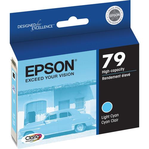 Epson  79 Light Cyan Ink Cartridge T079520, Epson, 79, Light, Cyan, Ink, Cartridge, T079520, Video