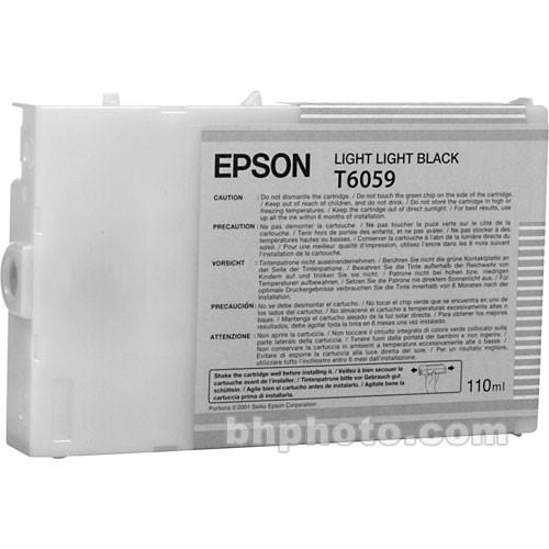 Epson UltraChrome K3 Light Light Black Ink Cartridge T605900