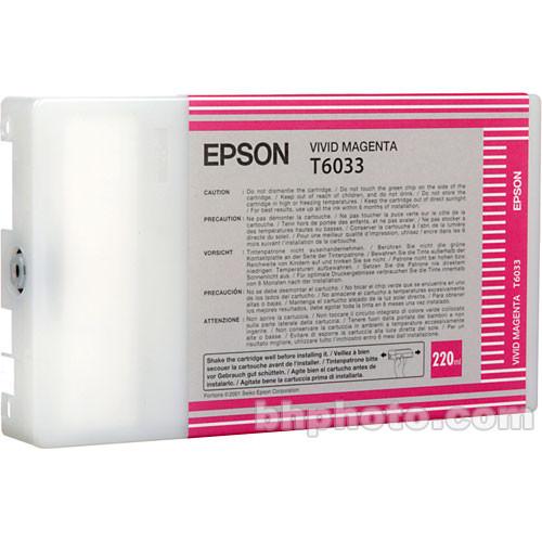 Epson UltraChrome K3 Vivid Magenta Ink Cartridge (220 ml), Epson, UltraChrome, K3, Vivid, Magenta, Ink, Cartridge, 220, ml,
