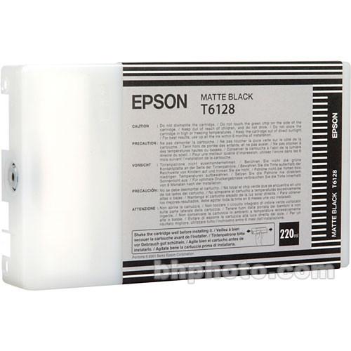 Epson UltraChrome Matte Black Ink Cartridge (220ml) T612800, Epson, UltraChrome, Matte, Black, Ink, Cartridge, 220ml, T612800,