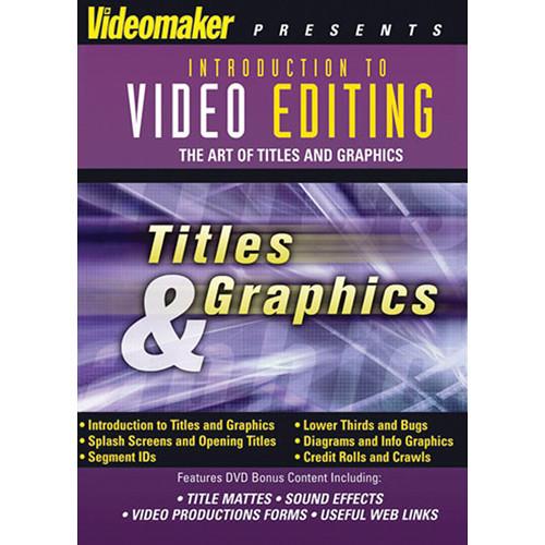First Light Video Videomaker: Video Editing: Titles F817DVD
