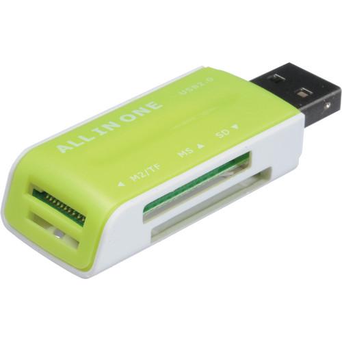 GGI All In One USB 2.0 Digital Flash Card Reader / Writer SDHC, GGI, All, In, One, USB, 2.0, Digital, Flash, Card, Reader, /, Writer, SDHC