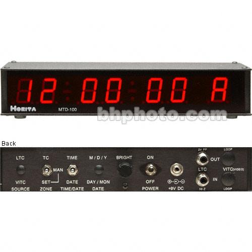 Horita MTD-100 Alphanumeric Time / Date Display MTD-100, Horita, MTD-100, Alphanumeric, Time, /, Date, Display, MTD-100,