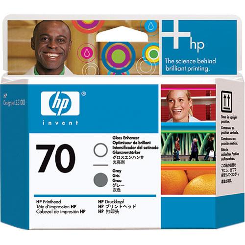 HP  70 Gloss Enhancer & Gray Printhead C9410A