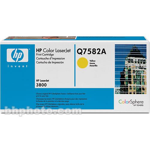HP Color LaserJet Q7582A Yellow Print Cartridge Q7582A, HP, Color, LaserJet, Q7582A, Yellow, Print, Cartridge, Q7582A,