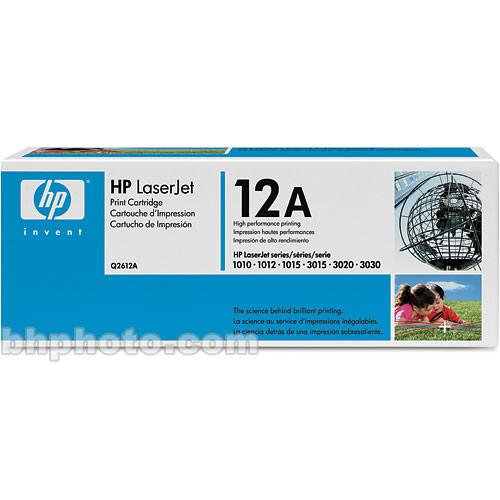 HP  LaserJet Q2612A Black Print Cartridge Q2612A