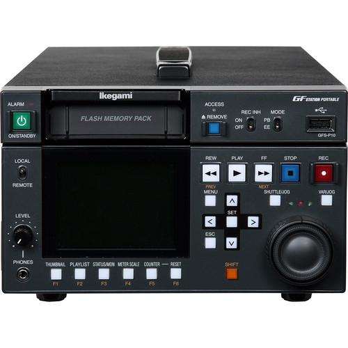 Ikegami GFS-P10 GFSTATION Portable Flash Memory Recorder GFS-P10