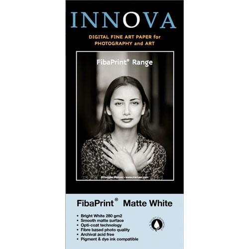 Innova FibaPrint White Matte Inkjet Photo Paper (280gsm) 22005, Innova, FibaPrint, White, Matte, Inkjet, Photo, Paper, 280gsm, 22005